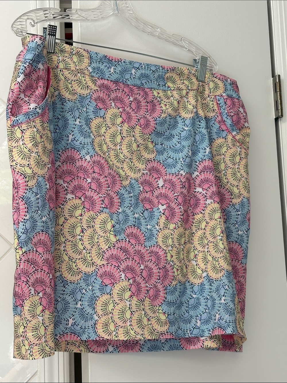 Pastel Floral Golf Skort